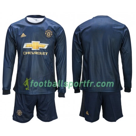 Tenue Manchester United Enfant Troisieme 2018-2019 Maillot de Foot ML